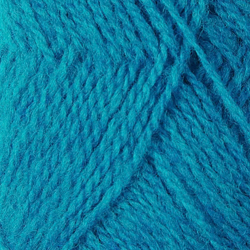 132 azure blue shetland jumper weight by jamieson & smith at Wabi Sabi