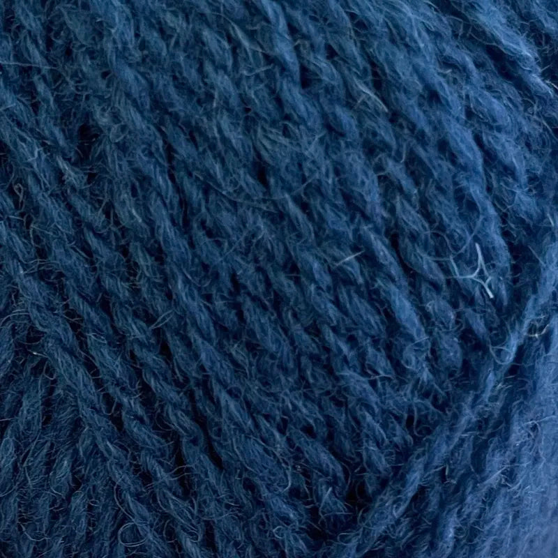 135 mid navy shetland jumper weight by jamieson & smith at Wabi Sabi