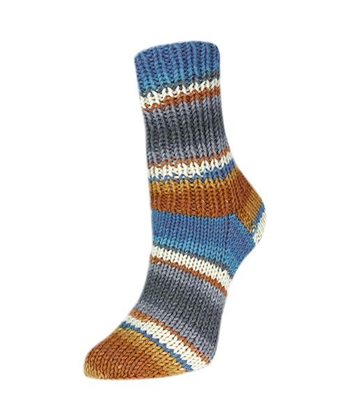 16 drizzle flotte socke papagei by rellana garne at Wabi Sabi
