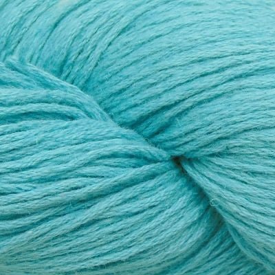 16 turquoise linocott by estelle yarns at Wabi Sabi