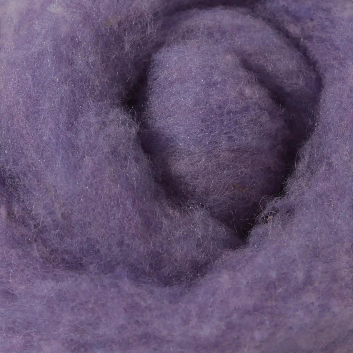 18 Mauve 100% canadian wool roving by custom woolen mills at Wabi Sabi
