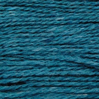 '19 turquoise ' highland alpaca worsted tweed by Estelle | Wabi Sabi