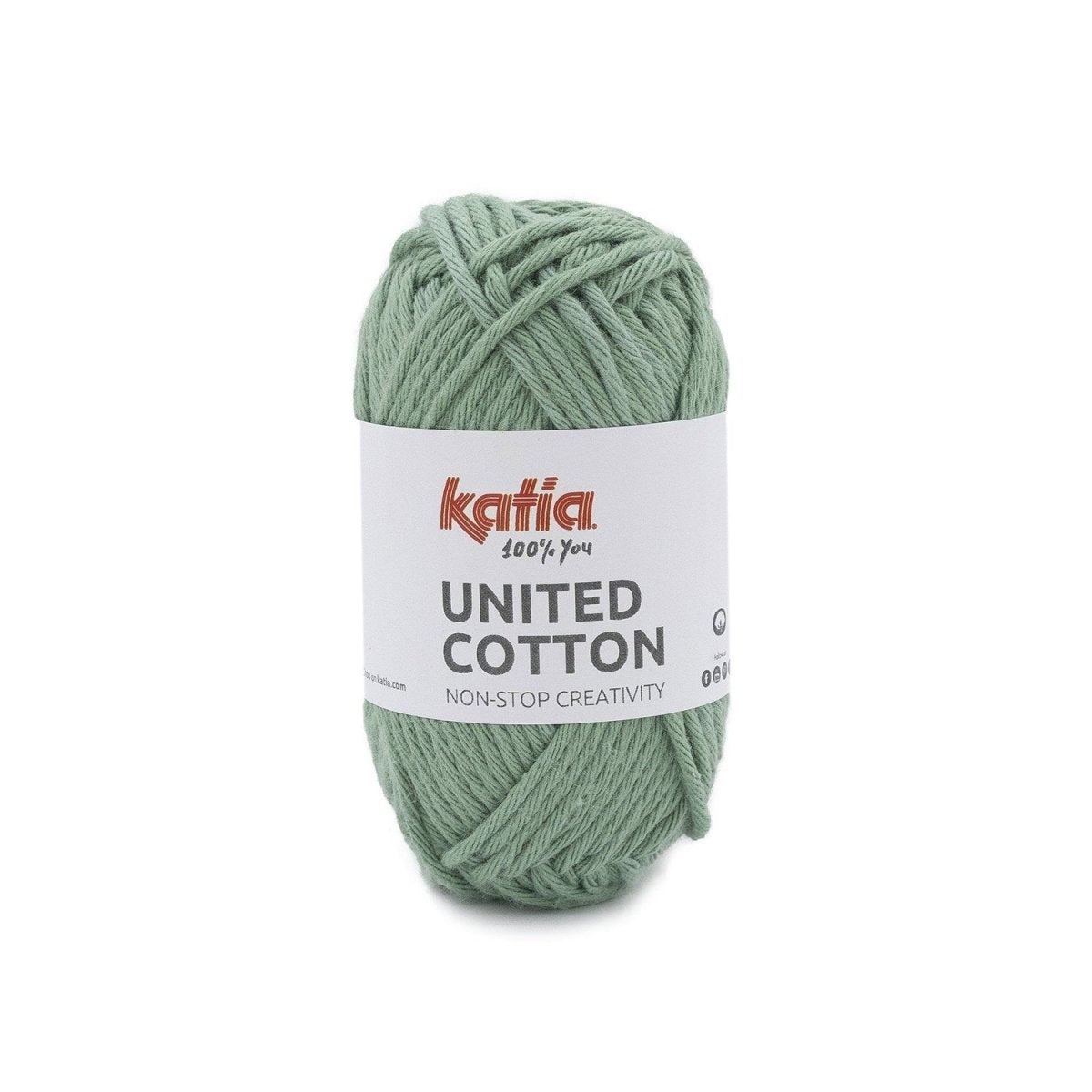 19 turquoise united cotton by katia at Wabi Sabi