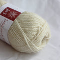 1A natural white shetland jumper weight by jamieson & smith at Wabi Sabi