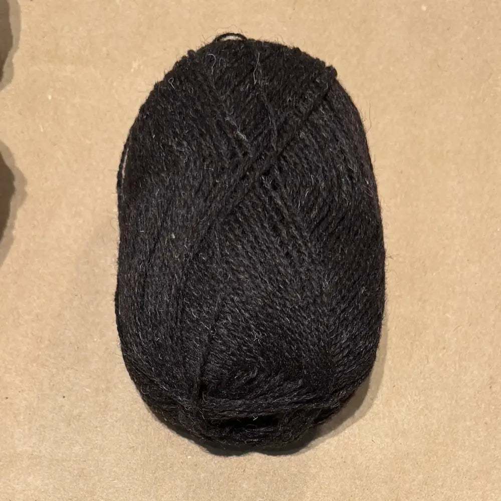 2005 shetland black supreme jumper weight by jamieson & smith at Wabi Sabi