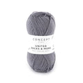 201 steel grey united socks & more by katia at Wabi Sabi