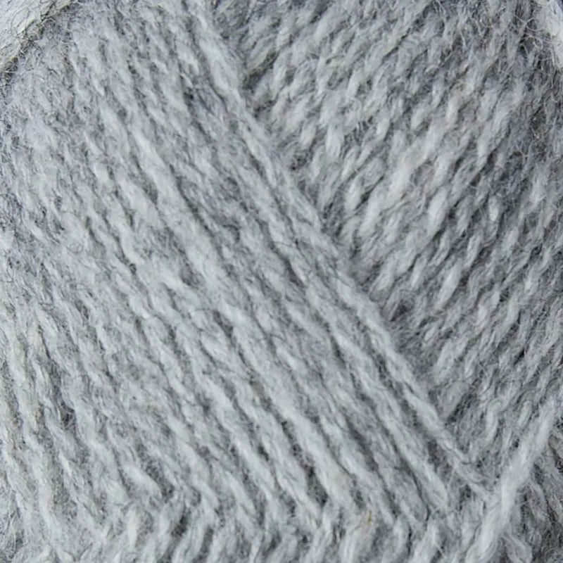 '203 light grey ' Shetland Jumper Weight by Jamieson & Smith | Wabi Sabi