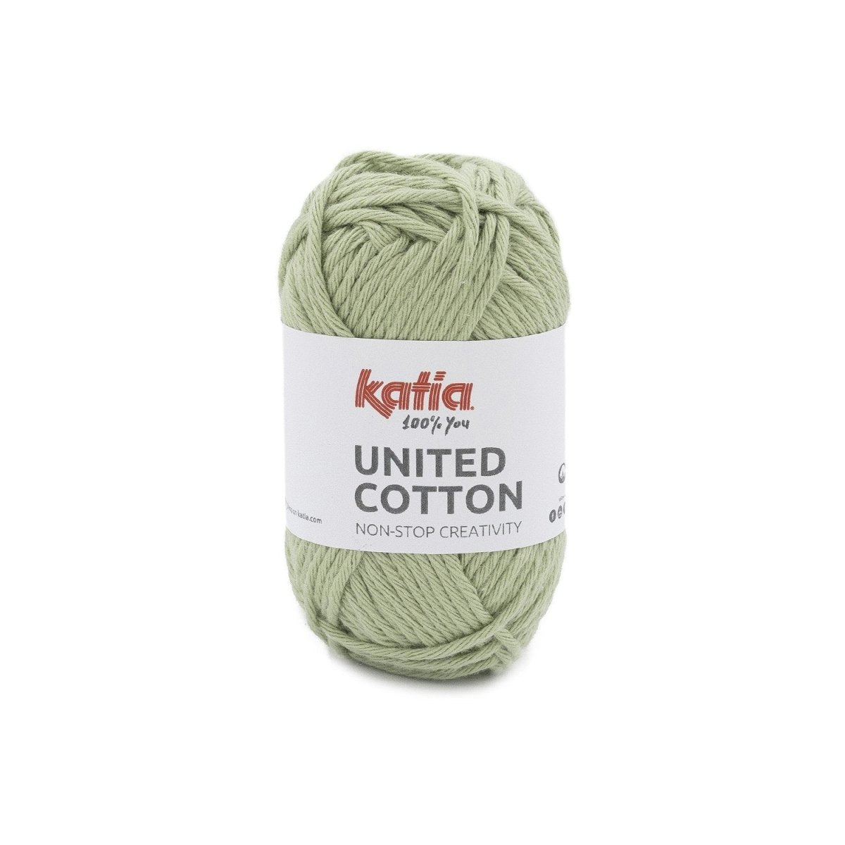 21 whitish green united cotton by katia at Wabi Sabi