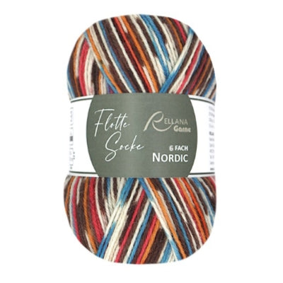 flotte socke nordic 6ply