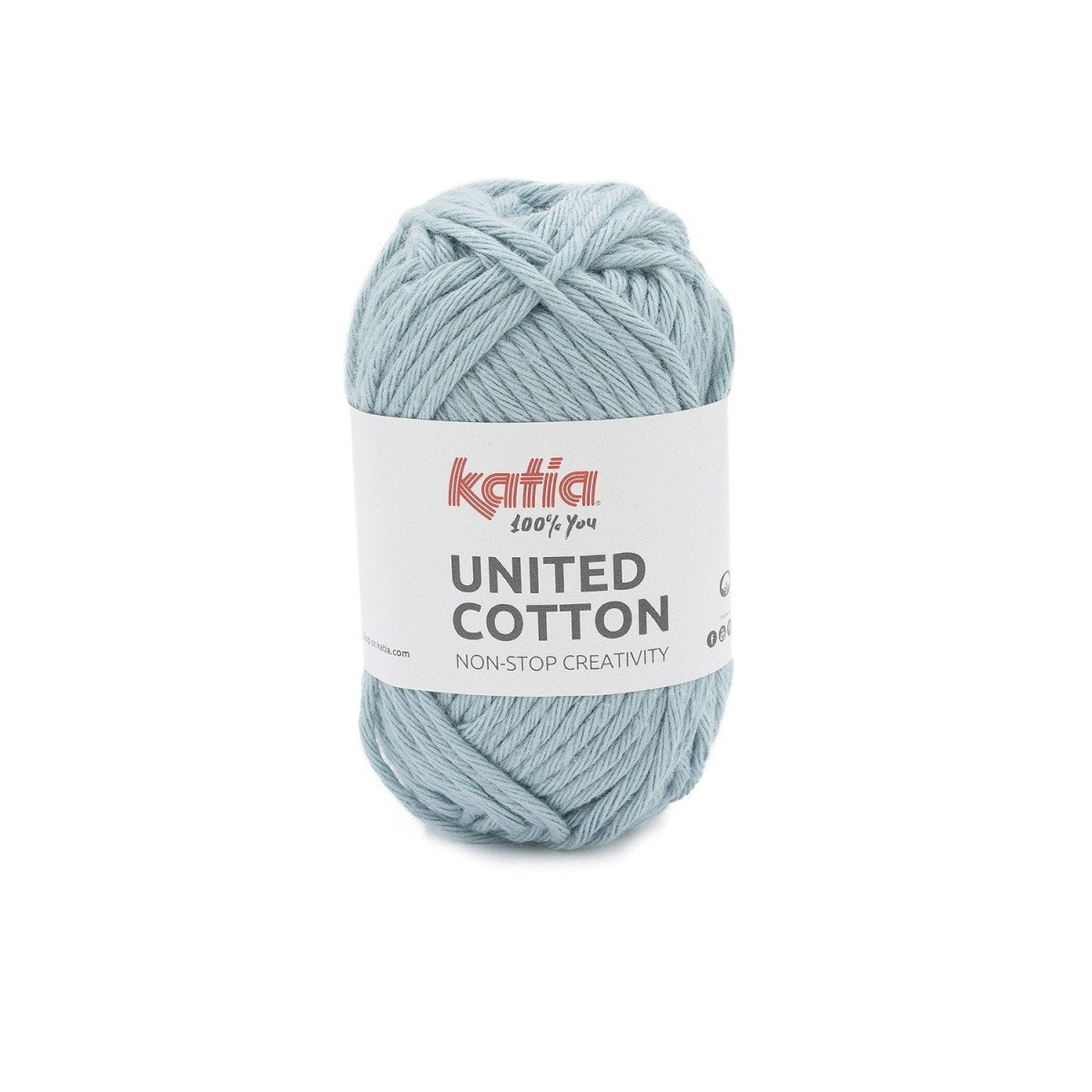 22 dark turquoise united cotton by katia at Wabi Sabi
