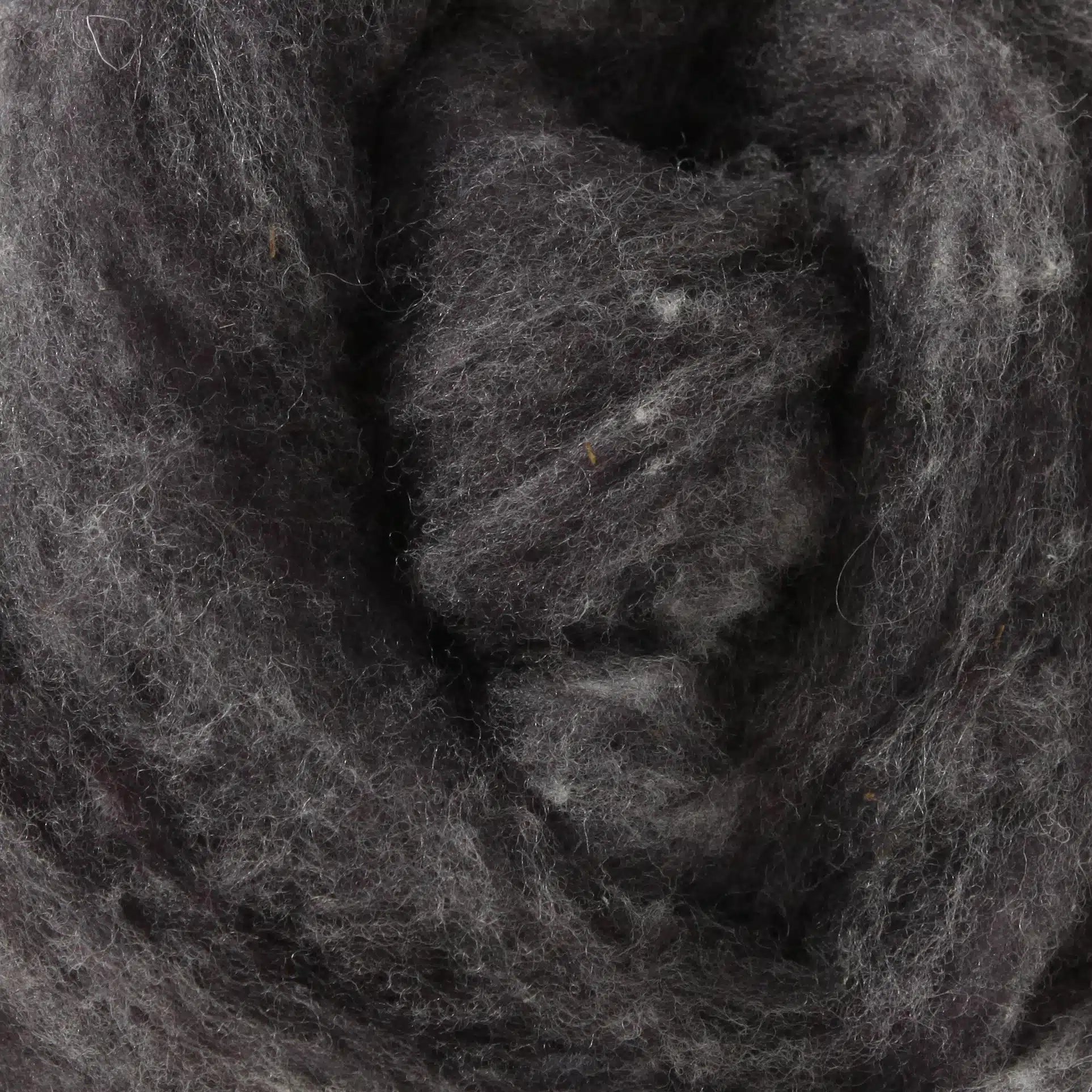 '2304b dark payne's grey ' 100% canadian wool roving by gram by Custom Woolen Mills | Wabi Sabi