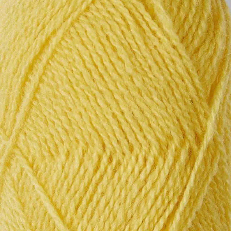 '23 bright yellow ' shetland jumper weight by jamieson & smith | Wabi Sabi