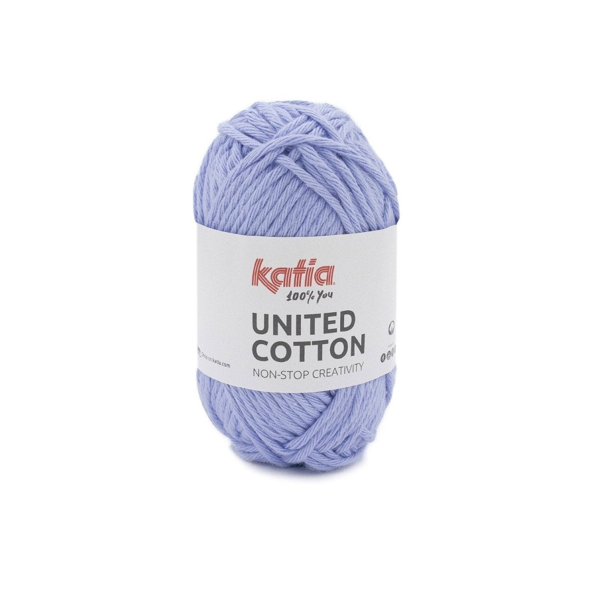 23 violet blue united cotton by katia at Wabi Sabi