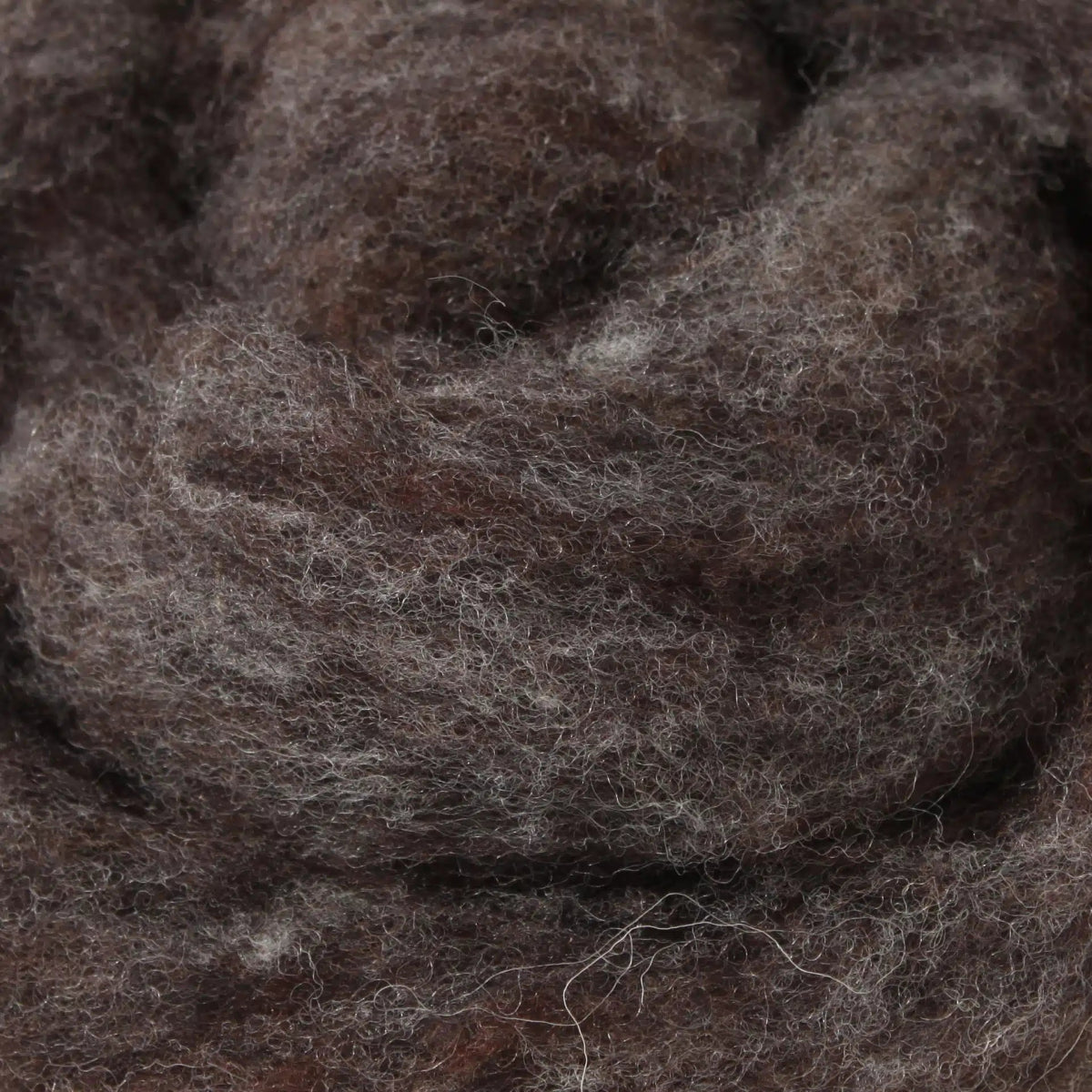 '2304A seal grey ' 100% canadian wool roving by gram by Custom Woolen Mills | Wabi Sabi