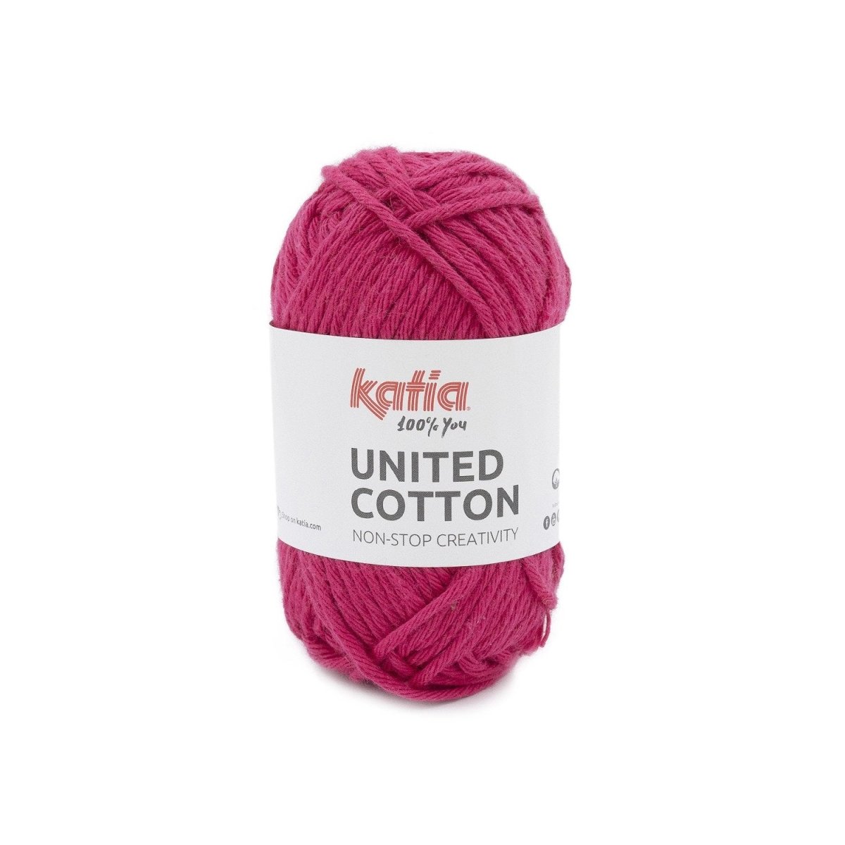 25 dark fuchsia united cotton by katia at Wabi Sabi