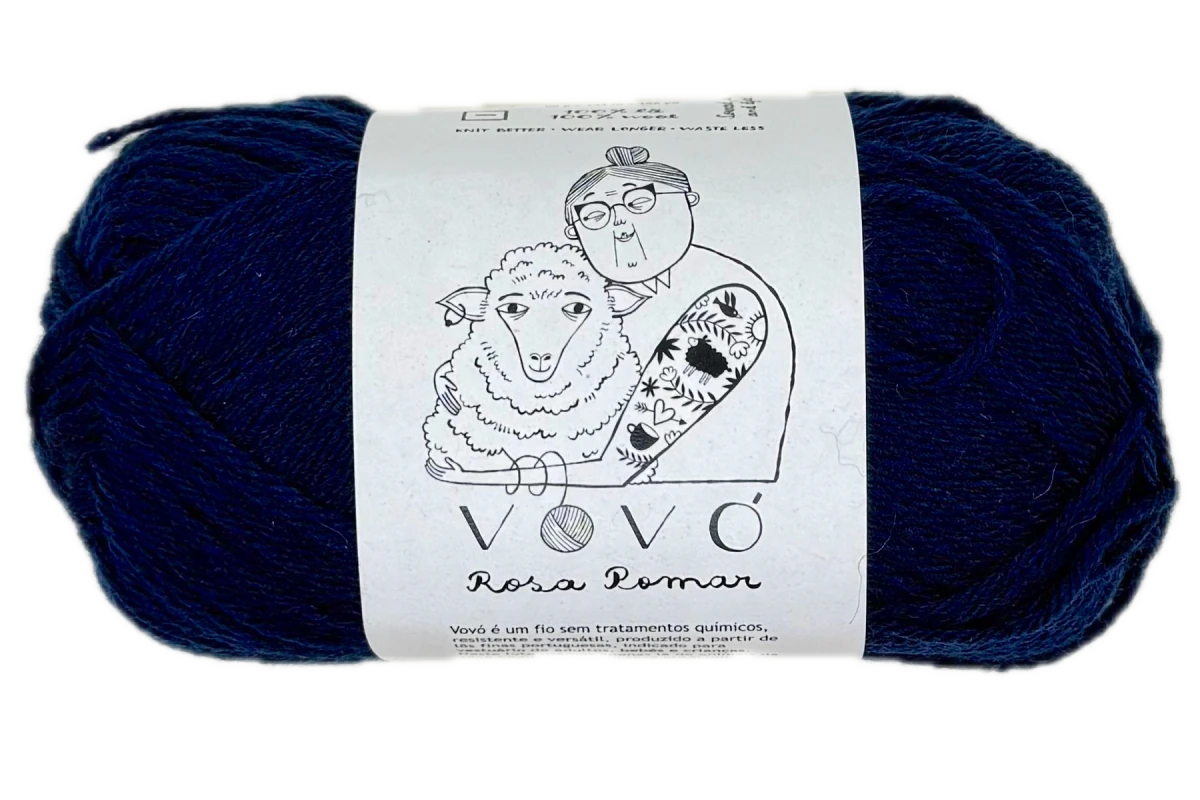 27 dark blue vovó by rosa pomar at Wabi Sabi