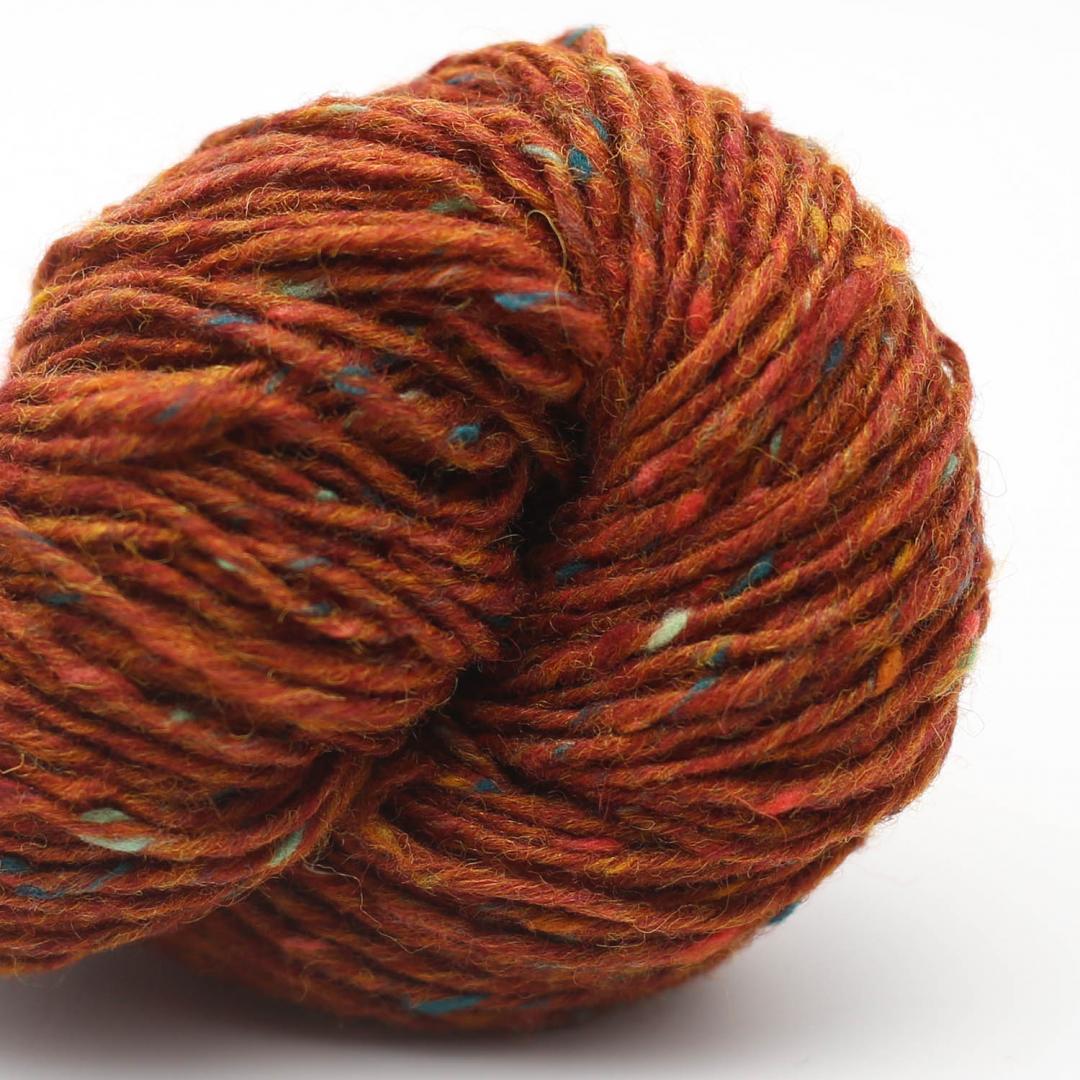 '27 horncliffe orange ' pure tweed by erika knight | Wabi Sabi