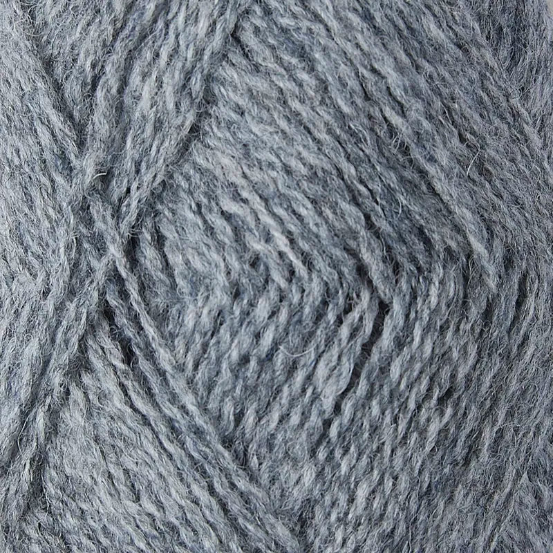 '27 mid grey ' shetland jumper weight by jamieson & smith | Wabi Sabi