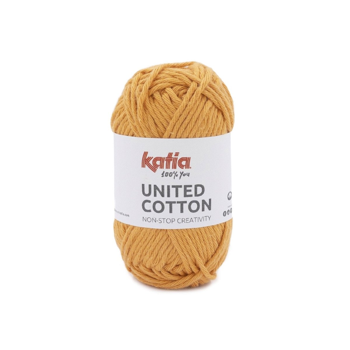 29 orange united cotton by katia at Wabi Sabi