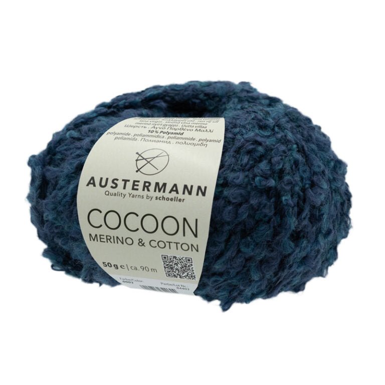 3 indigo cocoon by austermann / schoeller at Wabi Sabi