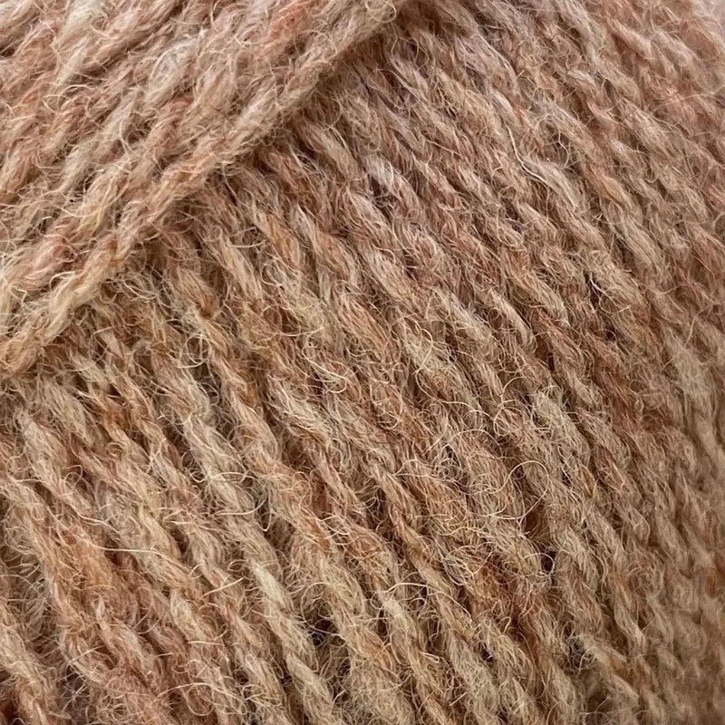'3 pinky fawn ' shetland jumper weight by jamieson & smith | Wabi Sabi