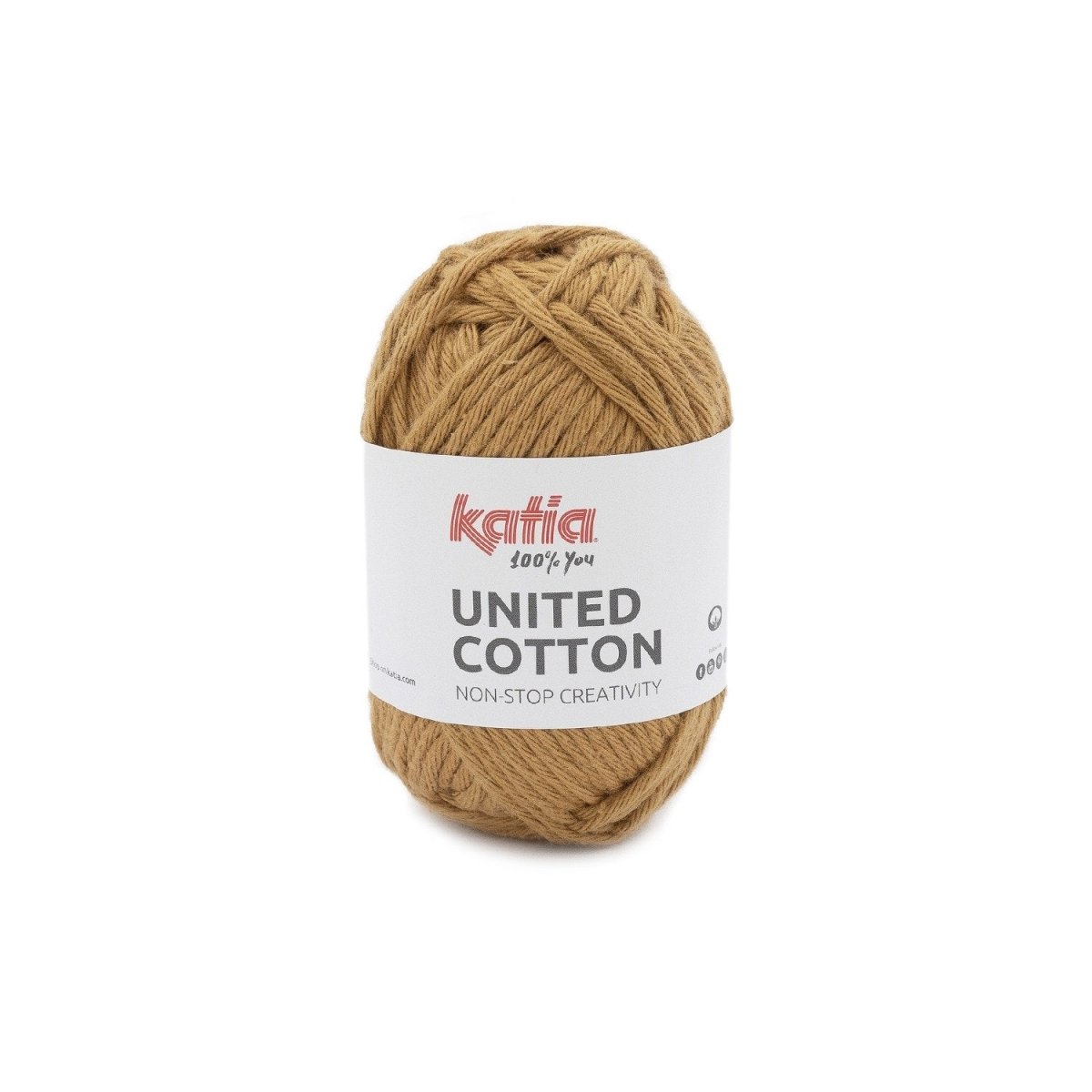 30 copper brown united cotton by katia at Wabi Sabi