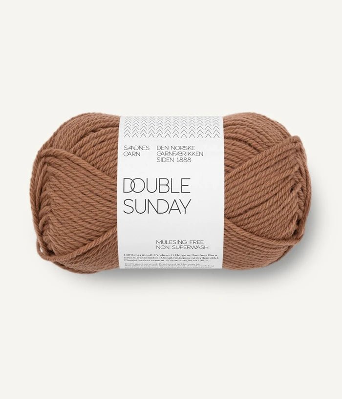 3052 pecan brown double sunday by sandnes garn at Wabi Sabi