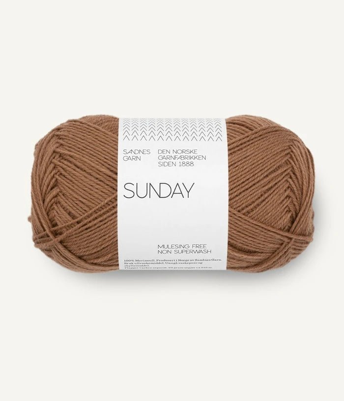 3052 pecan brown sunday by sandnes garn at Wabi Sabi