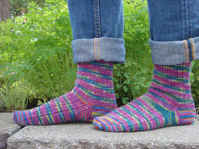 basic ribbed socks