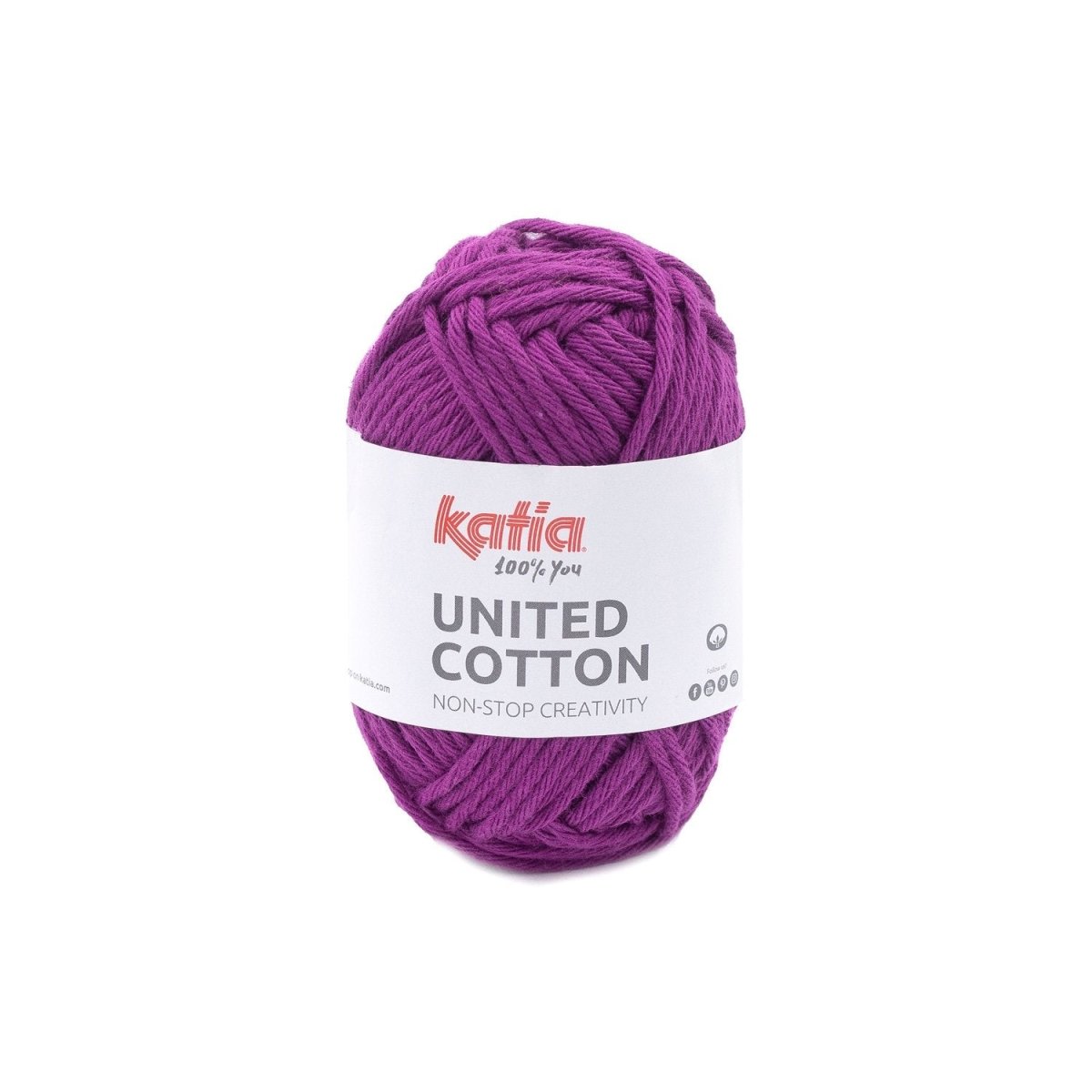 33 traffic purple united cotton by katia at Wabi Sabi