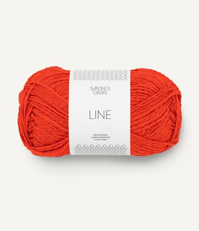 3819 spicy orange line by sandnes garn at Wabi Sabi