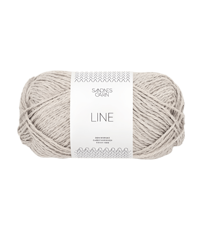 3820 pearl grey line by sandnes garn at Wabi Sabi