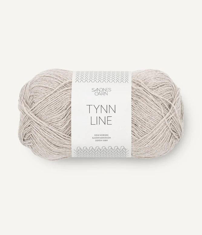 '3820 pearl grey ' tynn line by Sandnes Garn | Wabi Sabi