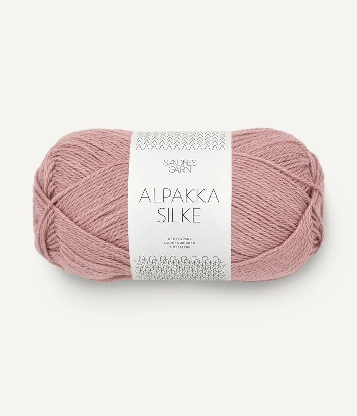 '4331 old pink ' alpakka silke by sandnes garn | Wabi Sabi