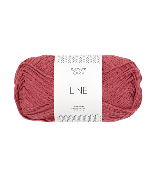 4335 raspberry cream line by sandnes garn at Wabi Sabi