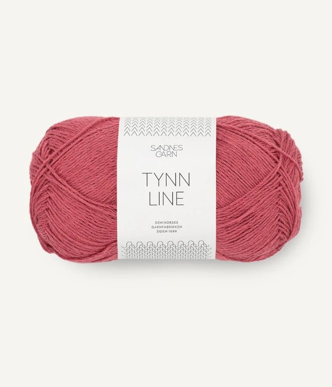 '4335 raspberry cream ' tynn line by Sandnes Garn | Wabi Sabi