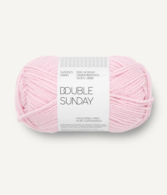 4511 ballet rose double sunday by sandnes garn at Wabi Sabi