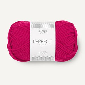 4600 jazzy pink perfect by sandnes garn at Wabi Sabi