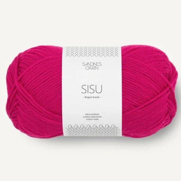 4600 jazzy pink sisu by sandnes garn at Wabi Sabi