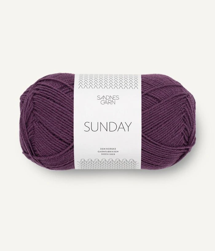 '4672 blackberry juice ' sunday by sandnes garn | Wabi Sabi