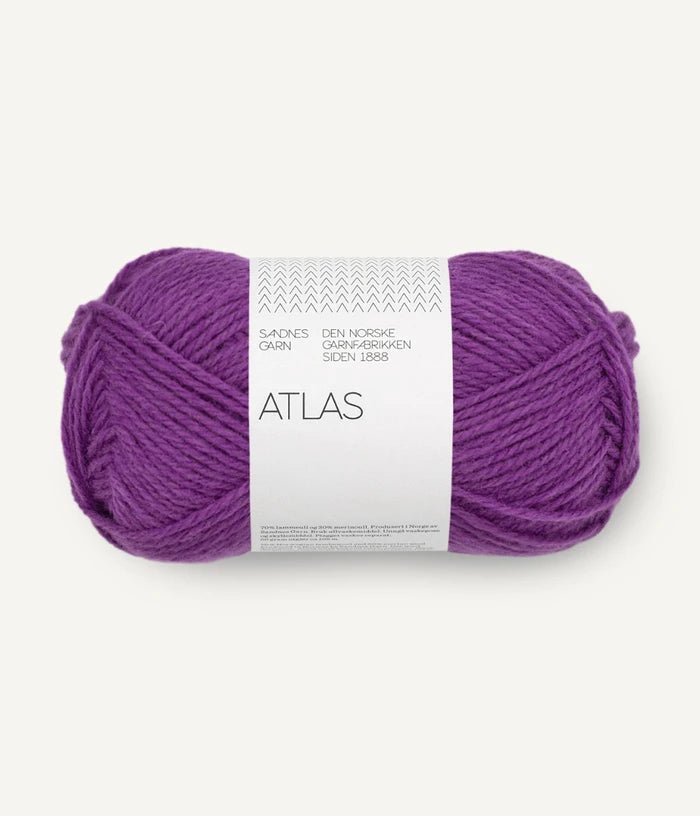5045 plum atlas by sandnes garn at Wabi Sabi