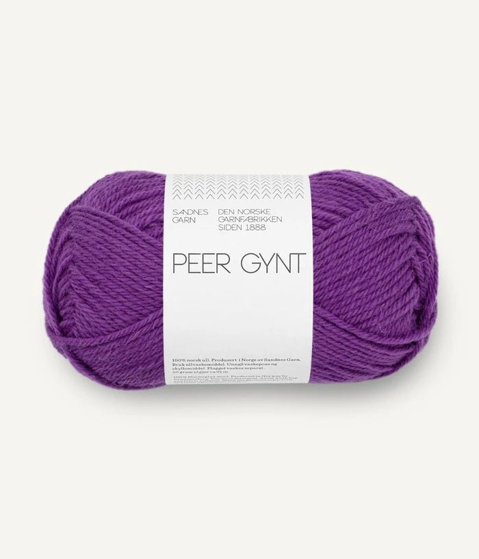 5045 plum peer gynt by sandnes garn at Wabi Sabi