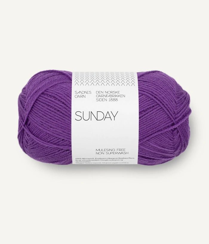 5045 plum sunday by sandnes garn at Wabi Sabi