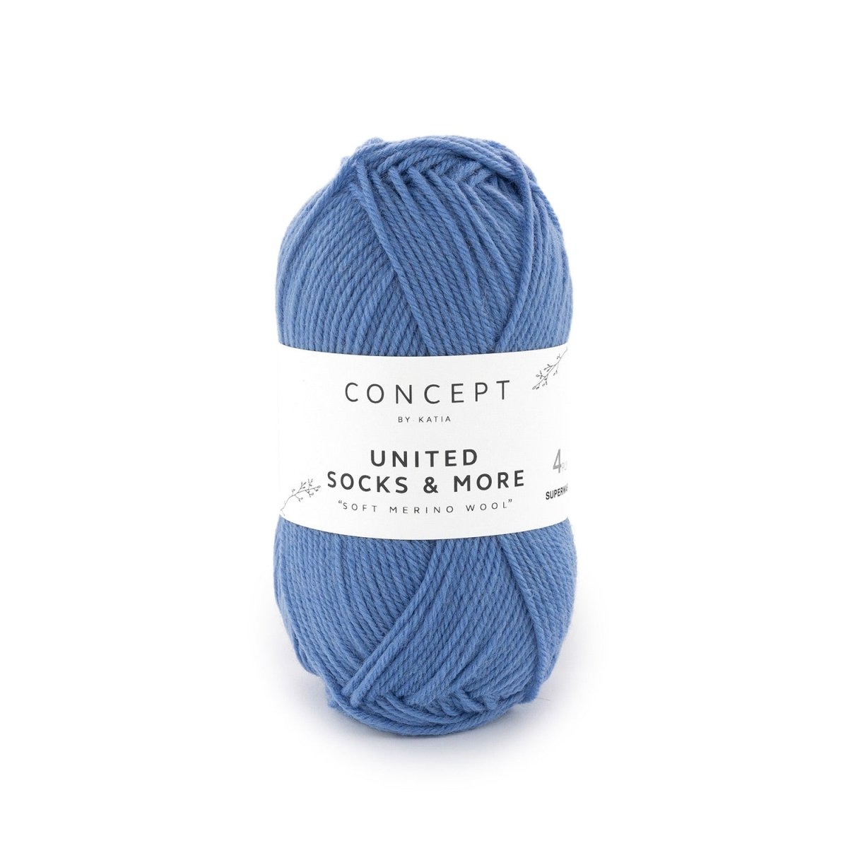 '52 cornflower blue ' united socks & more by Katia Concept | Wabi Sabi