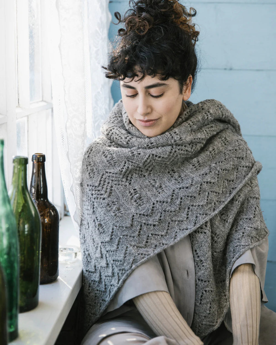 ' ' 52 weeks of shawls by Laine | Wabi Sabi