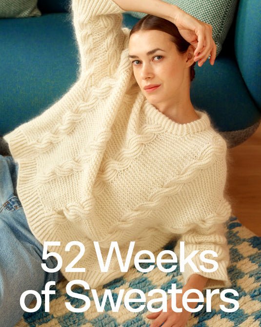 52 weeks of sweaters (preorder, available feb 19) by laine at Wabi Sabi