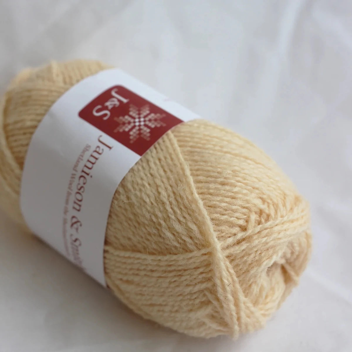 53 peach shetland jumper weight by jamieson & smith at Wabi Sabi