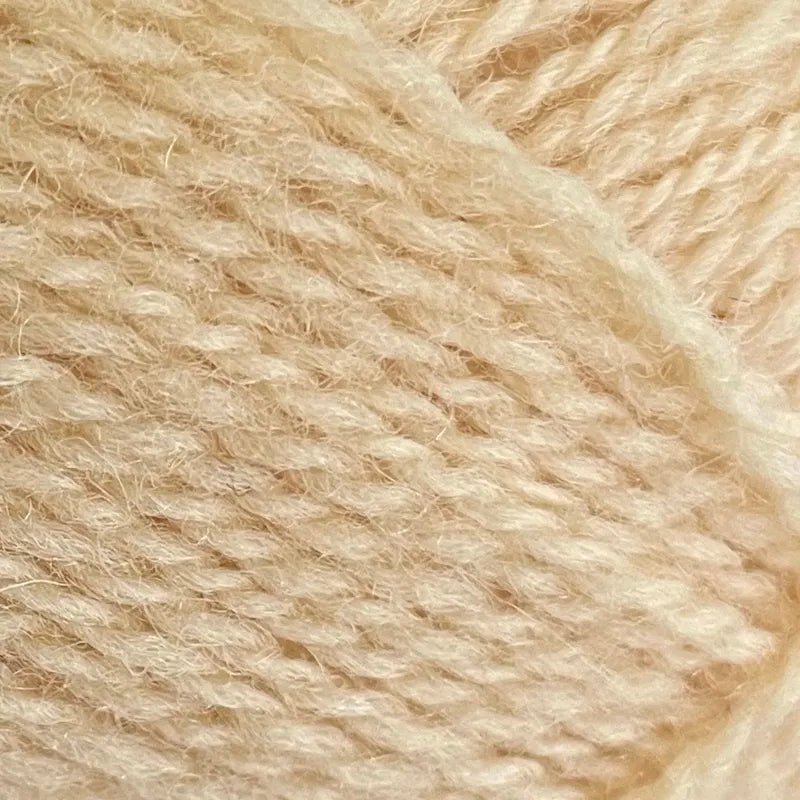 53 peach shetland jumper weight by jamieson & smith at Wabi Sabi