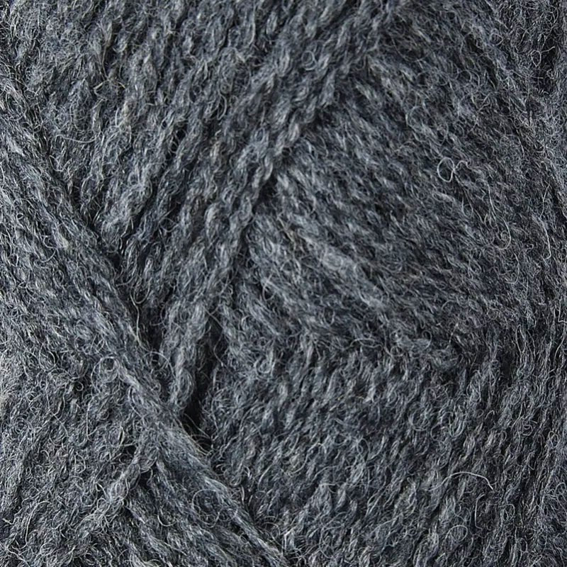 54 dark grey shetland jumper weight by jamieson & smith at Wabi Sabi