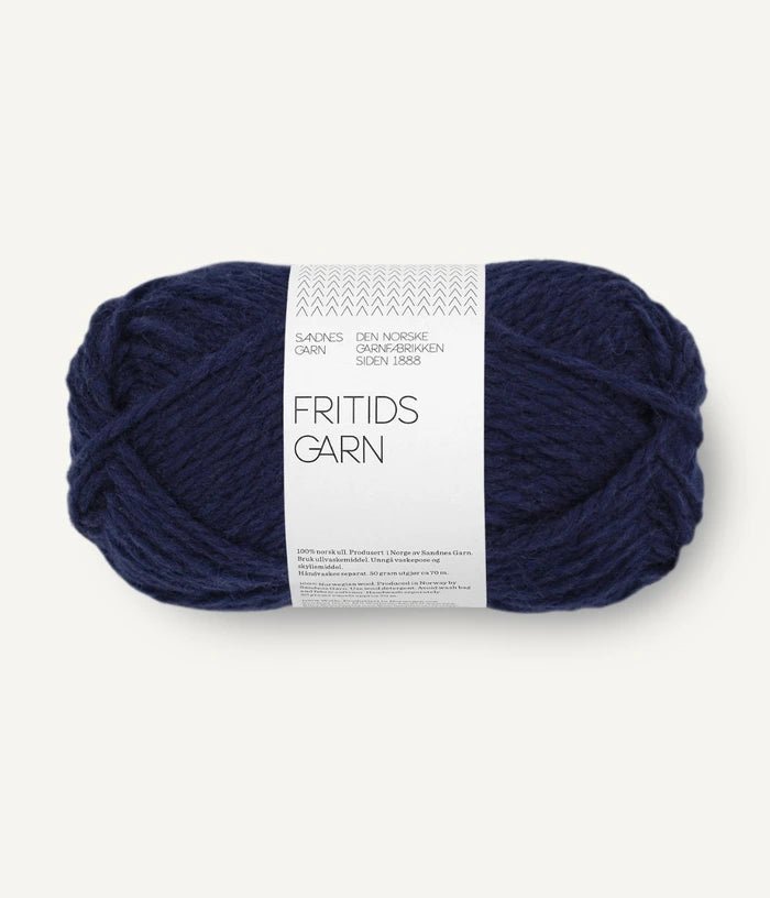 5575 navy fritidsgarn by sandnes garn at Wabi Sabi